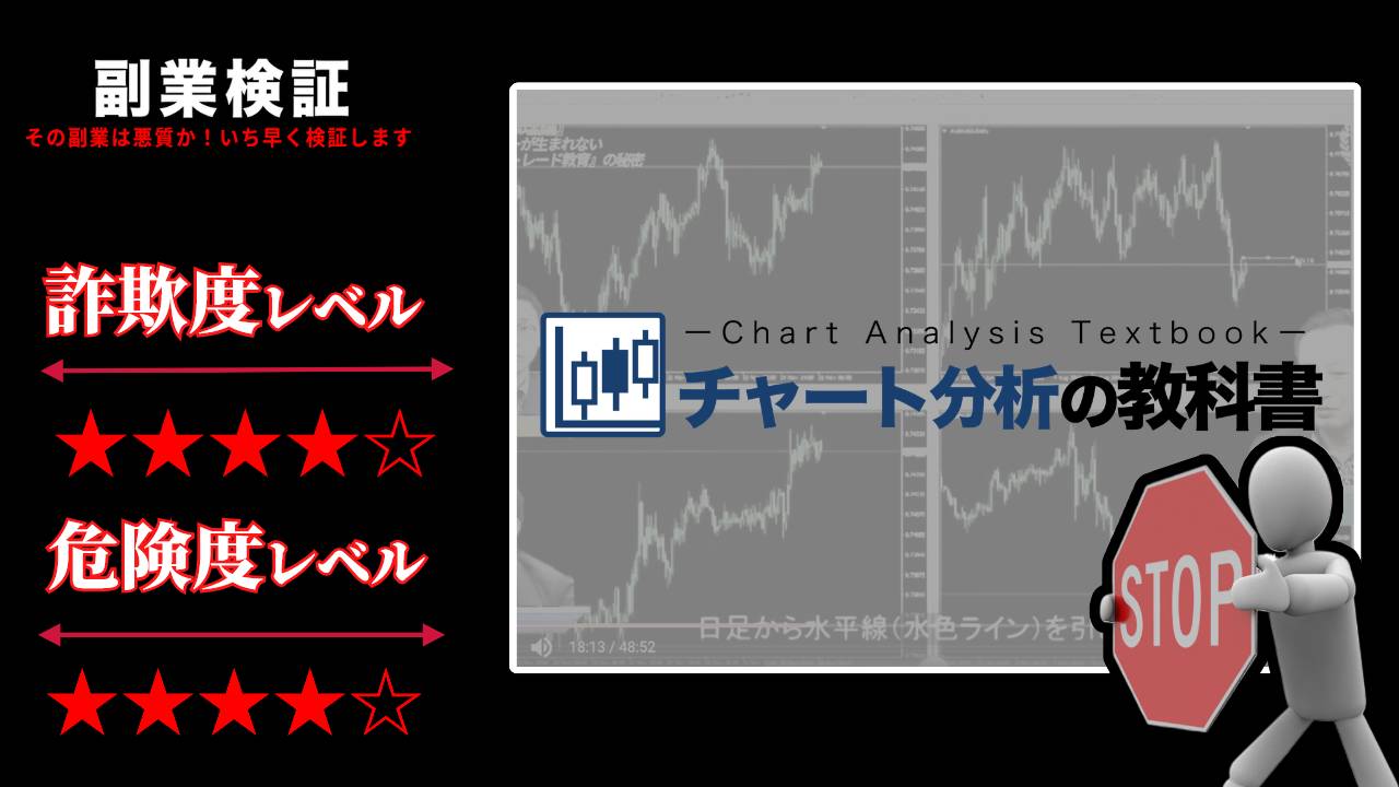 小林良治のチャート分析の教科書は投資詐欺？Japan Traders Academyへの勧誘が目的？実際の評判は