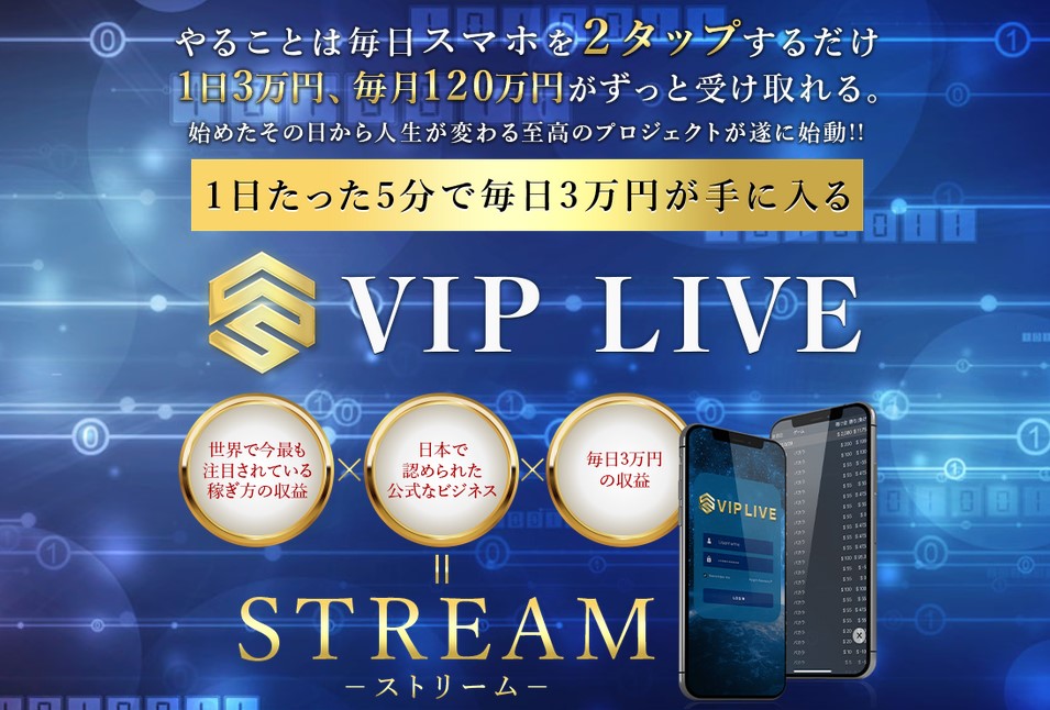 副業 | 「ビップライブストリーム(VIP LIVE STREAM)」とは？